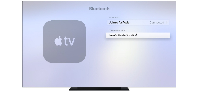 Kā savienot AirPod ar Apple TV