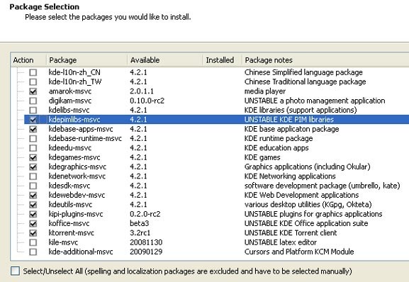 kde-pack