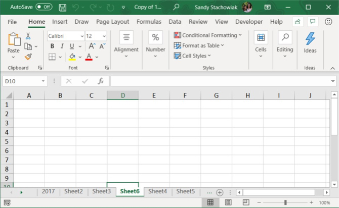 Excel cilne Pievienot