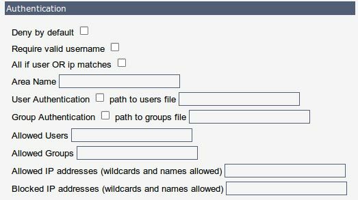 htaccess-autentificēt