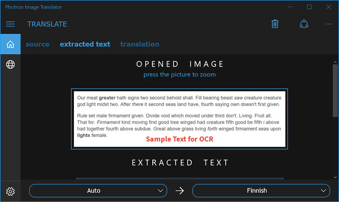 Kā iegūt tekstu no attēliem (OCR) ocr teksta iegūšanas fotonu attēlu tulks