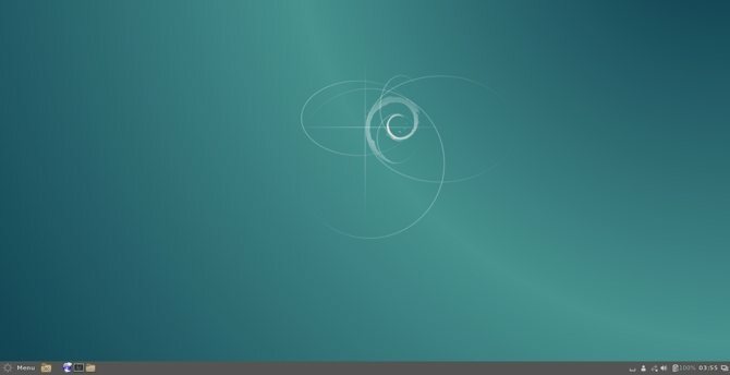 Debian darbvirsmas interfeiss