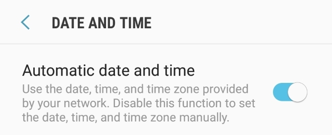 Sinhronizējiet datumu un laiku operētājsistēmā Android