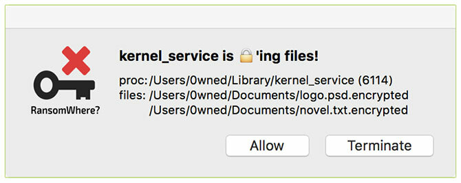 RansomKur? operētājsistēmai Mac