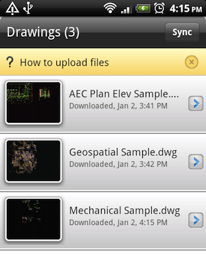 autocad android lietotne