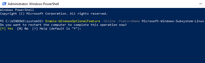 Iespējot Windows apakšsistēmu operētājsistēmai Linux