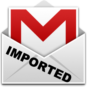 importēt gmail kontu