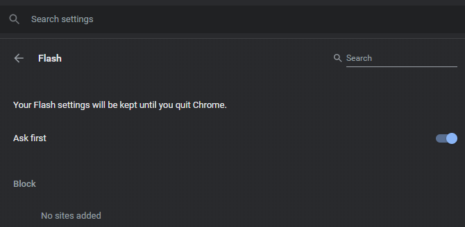 Chrome iespējot Flash