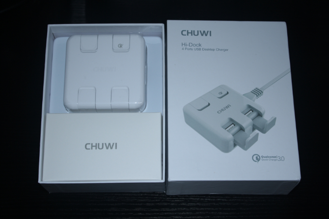 Chuwi Hi-Dock darbvirsmas lādētāja pārskats (un Giveaway) chuwi hi dock kastes atvēršana