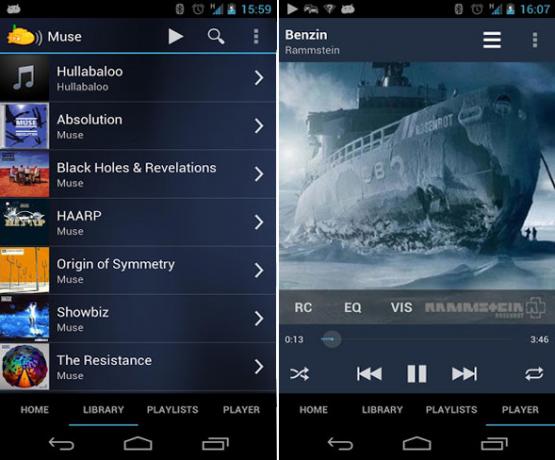 android audio straume