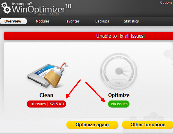 Tīriet un optimizējiet datoru, lai nodrošinātu labāku veiktspēju, izmantojot WinOptimizer Winoptimizer10