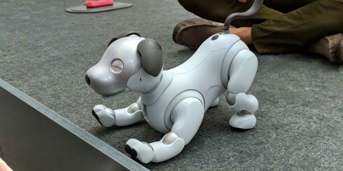 sony aibo pet robots suns