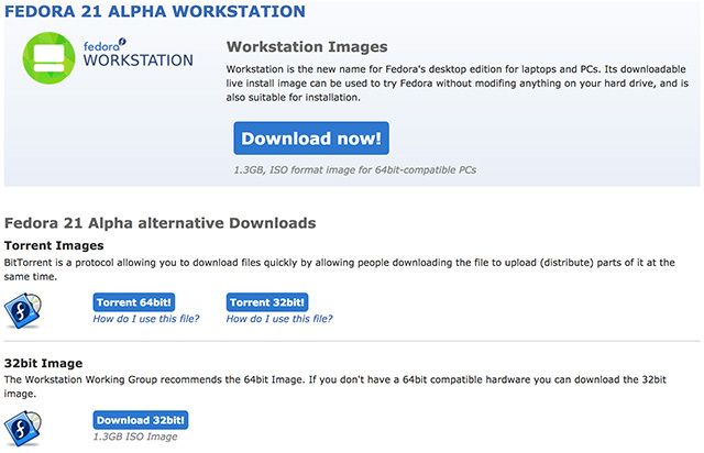 fedora21-alfa lejupielāde