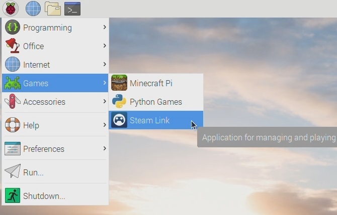Palaidiet Steam Link vietnē Raspberry Pi