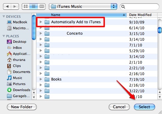 importēt mūziku iTunes