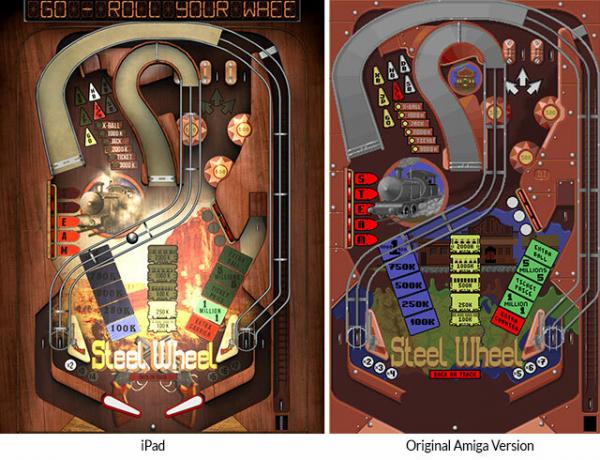 Atdzīvojieties klasisko Amiga Pinball ar Pinball Dreams and Fantasies par iOS tērauda riteni