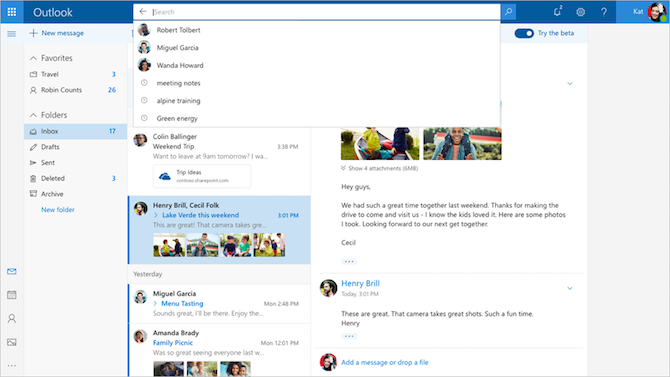 Kā atbloķēt Outlook.com jauno beta versiju