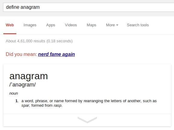 Google-Lieldienas-Olu definēt-anagramma