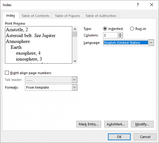 Kā izveidot profesionālus pārskatus un dokumentus Microsoft Word Format indeksā