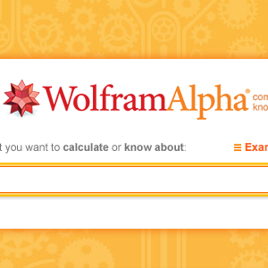 wolfram alfa parole