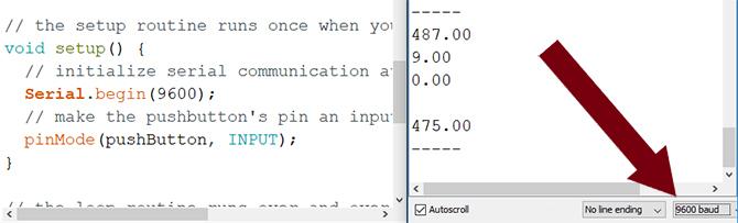 arduino kļūda, sērijas pareiza