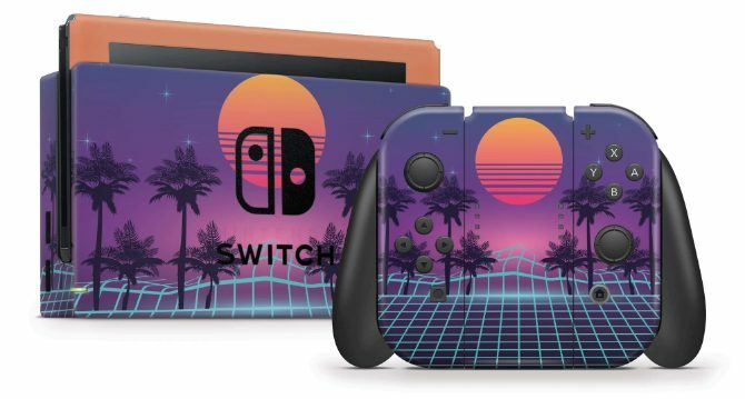 StickyBunny āda Nintendo Switch konsolē un kontrollerī