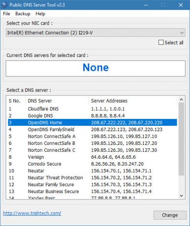 Publiskais DNS-servera rīks