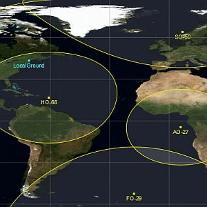 prognozēt satelīta izsekotāju