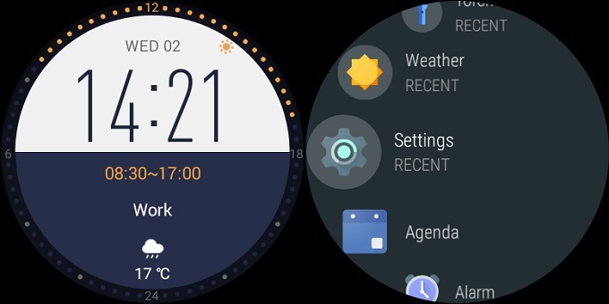 Huawei Watch 2 uzaicinātāji operētājsistēmas Android Wear 2.0 versijā (pārskatīšana un izsniegšana) Huawei Watch 2 ekrānuzņēmumi