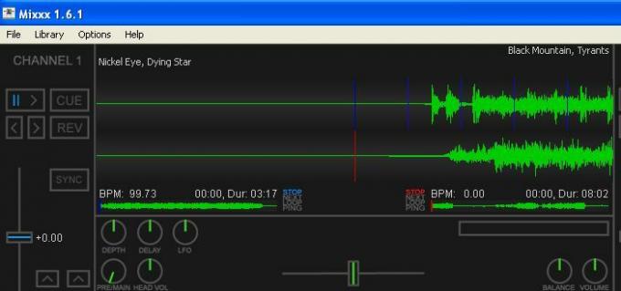 Uzsākt ar bezmaksas Mixxx mūzikas sajaukšanas programmatūru twotracks2