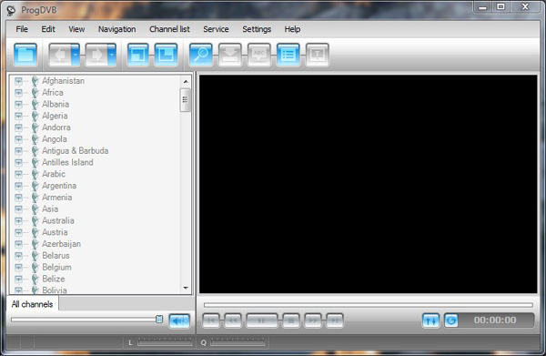 progdvb - skatieties satelīta TV tiešsaistē