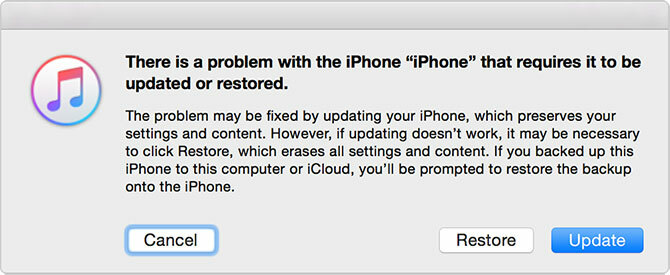 iTunes remonts iPhone