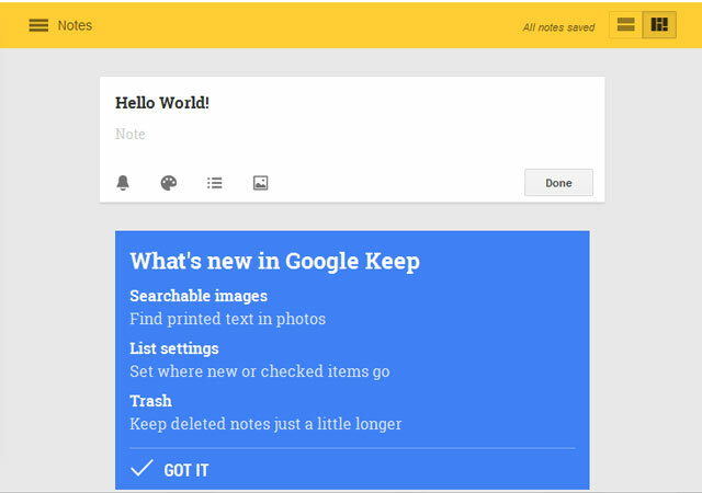 Google Keep