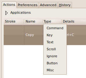 peles žesti linux