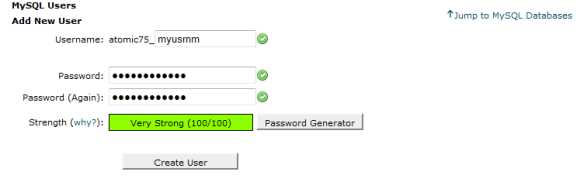 apmācība WordPress MySQL