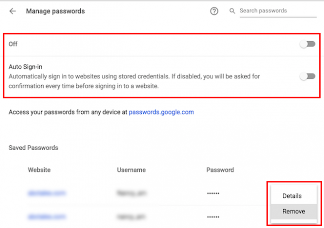 Uzmanieties: pārtrauciet automātiskās aizpildes izmantošanu savā Paroļu pārvaldnieka Chrome automātiskās aizpildes iestatījumos