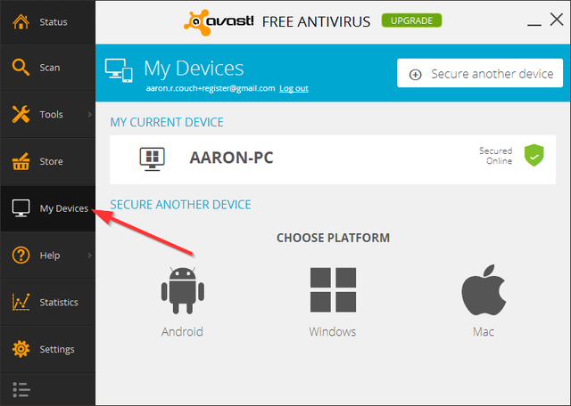Avast - manas ierīces
