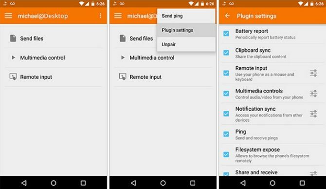 sinhronizēt android paziņojumus Linux