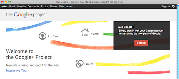 Google+ lietojumprogramma operētājsistēmai Mac izlaists [Mac] GooglePlusMac Splash tiek izmantots