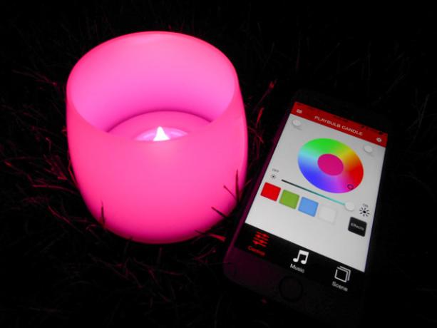 playbulb canlde pink