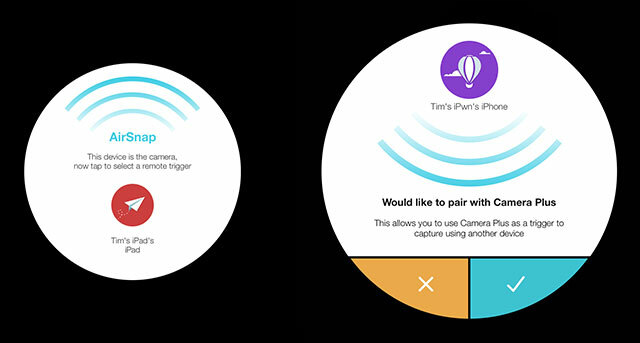 Kamera Plus ar AirSnap liek jums rāmī, nevis aiz tā [Giveaway] airsnap1