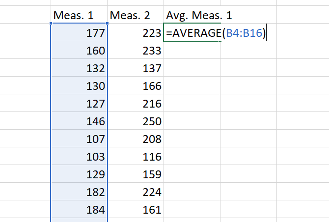 kā aprēķināt pamata statistiku Excel