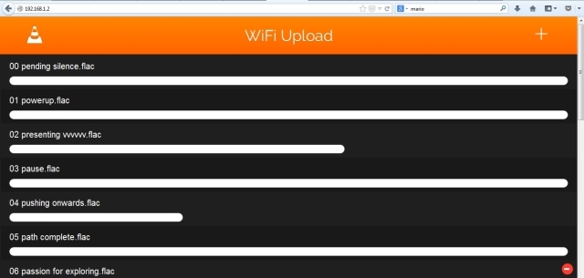 VLC WiFi augšupielāde - 640x310