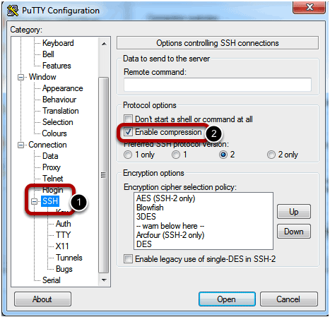ssh proxy tunelis