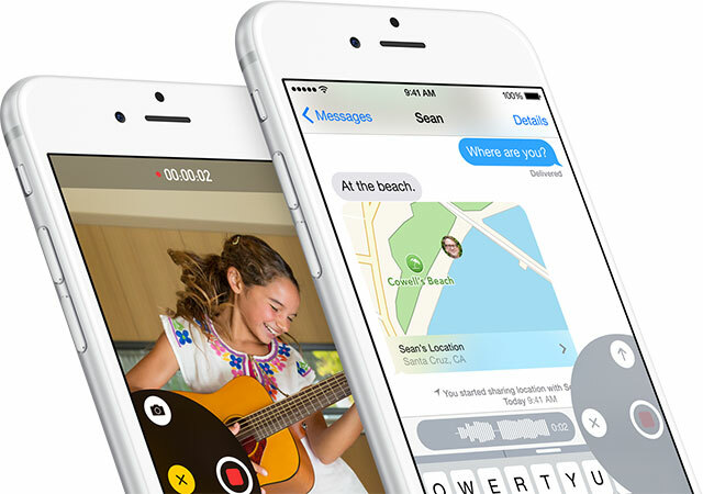 iOS 8 ir klāt: 10 iemesli, lai to tūlīt instalētu ios8messages