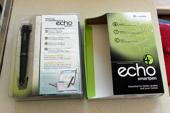 livescribe echo apskats