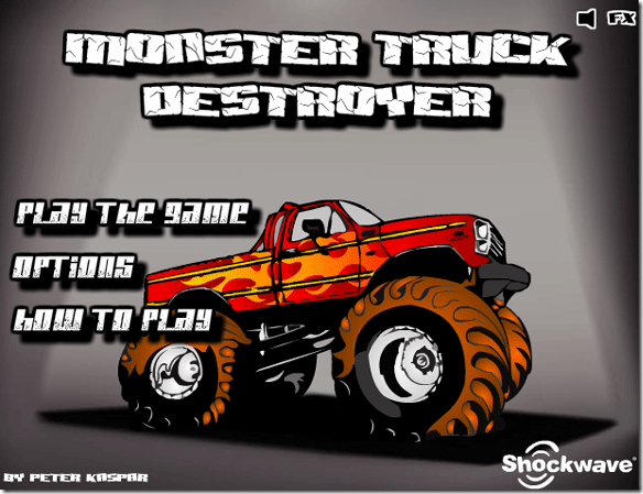 spēlēt monster truck spēli tiešsaistē