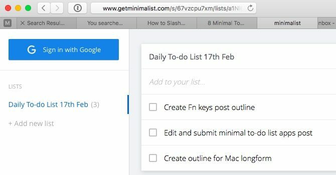 get-minimālists