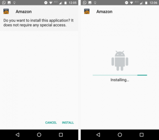 Google Play vs. Amazon Appstore: Kura ir labāka? instalējiet appstore 571x500