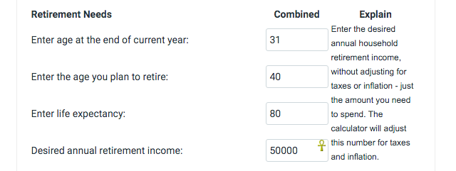 Priekšlaicīga pensionēšanās-Kalkulatori-Finanses-Finanšu mentors